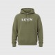 Levi’s Ανδρικό Hoodie Χακί με Logo / Pre-Owned